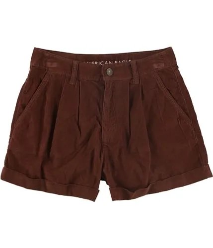 American Eagle Womens Mom Casual Corduroy Shorts