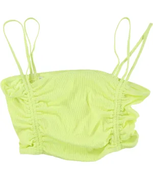 American Eagle Womens Solid Bandeau Swim Top, TW3