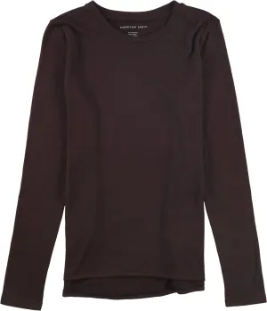 American Eagle Womens Solid Pullover Blouse, TW6