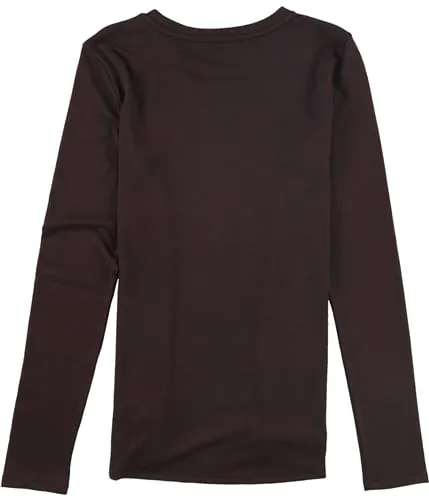 American Eagle Womens Solid Pullover Blouse, TW6