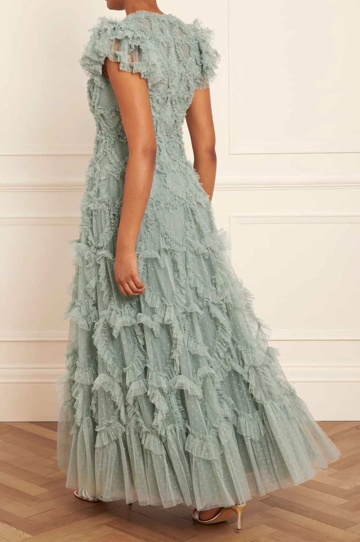 Amorette V-Neck Gown Versatile Design