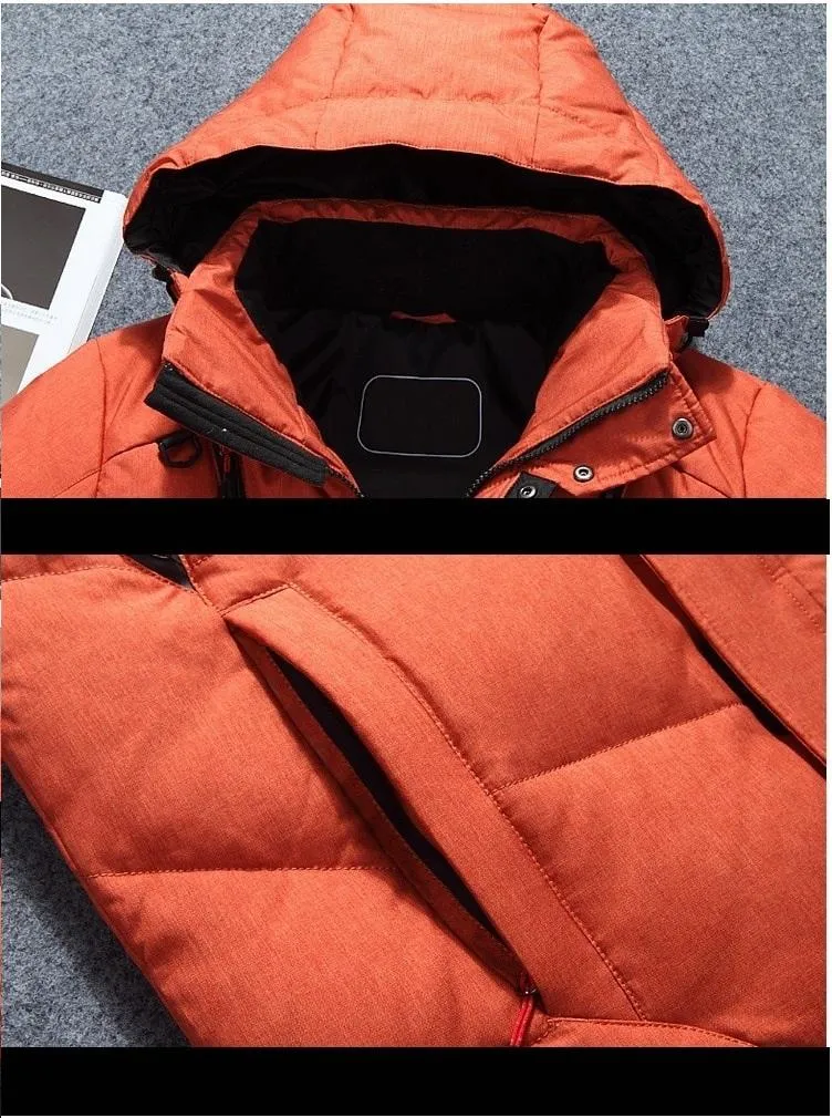 Angelo Ricci™ -20 Degree Winter Down Warm Snow Parka Jacket
