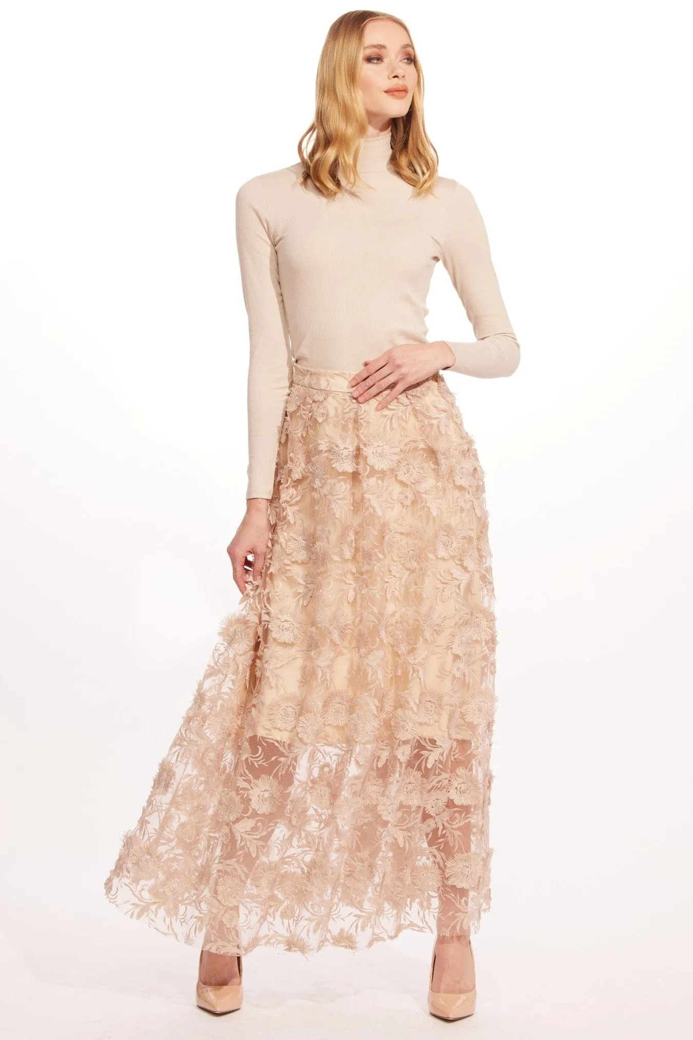 Anova Skirt - Bloomsfield Abstract Motif Chill Vibe