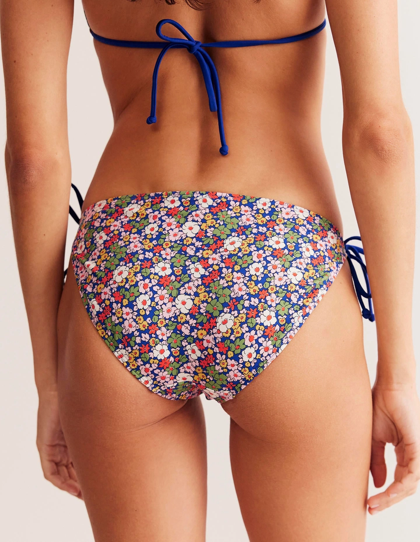 Symi String Bikini Bottoms-Multi, Botanical Bud Outdoor Adventure