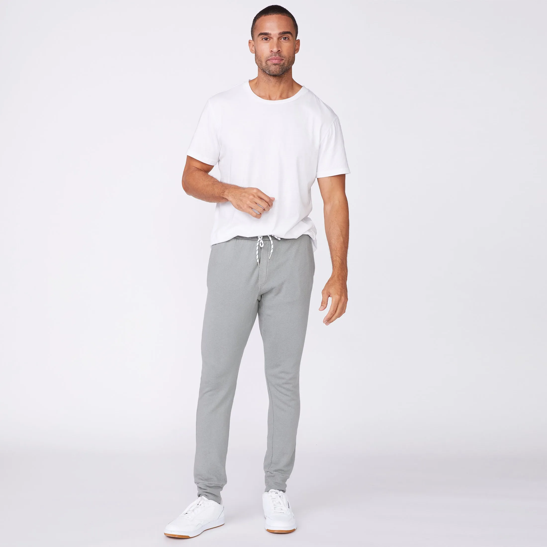 Bungee Cord Jogger Contrast Stitch SeamlessConstruction