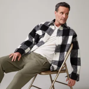 Plaid Flannel Shacket NonChafe Lining