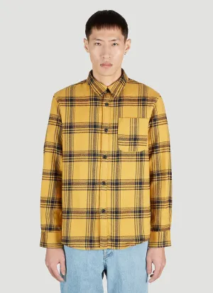 A.P.C. Trek Checked Flannel Shirt