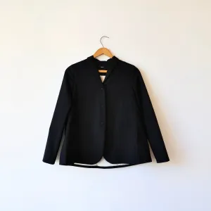 Apuntob Cotton Blend Twill Jacket - Black