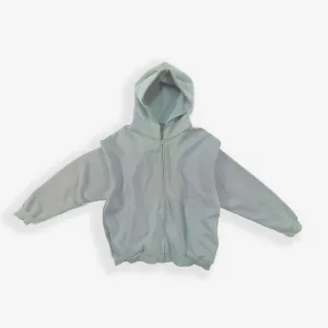 Aqua Zip-up Hoodie