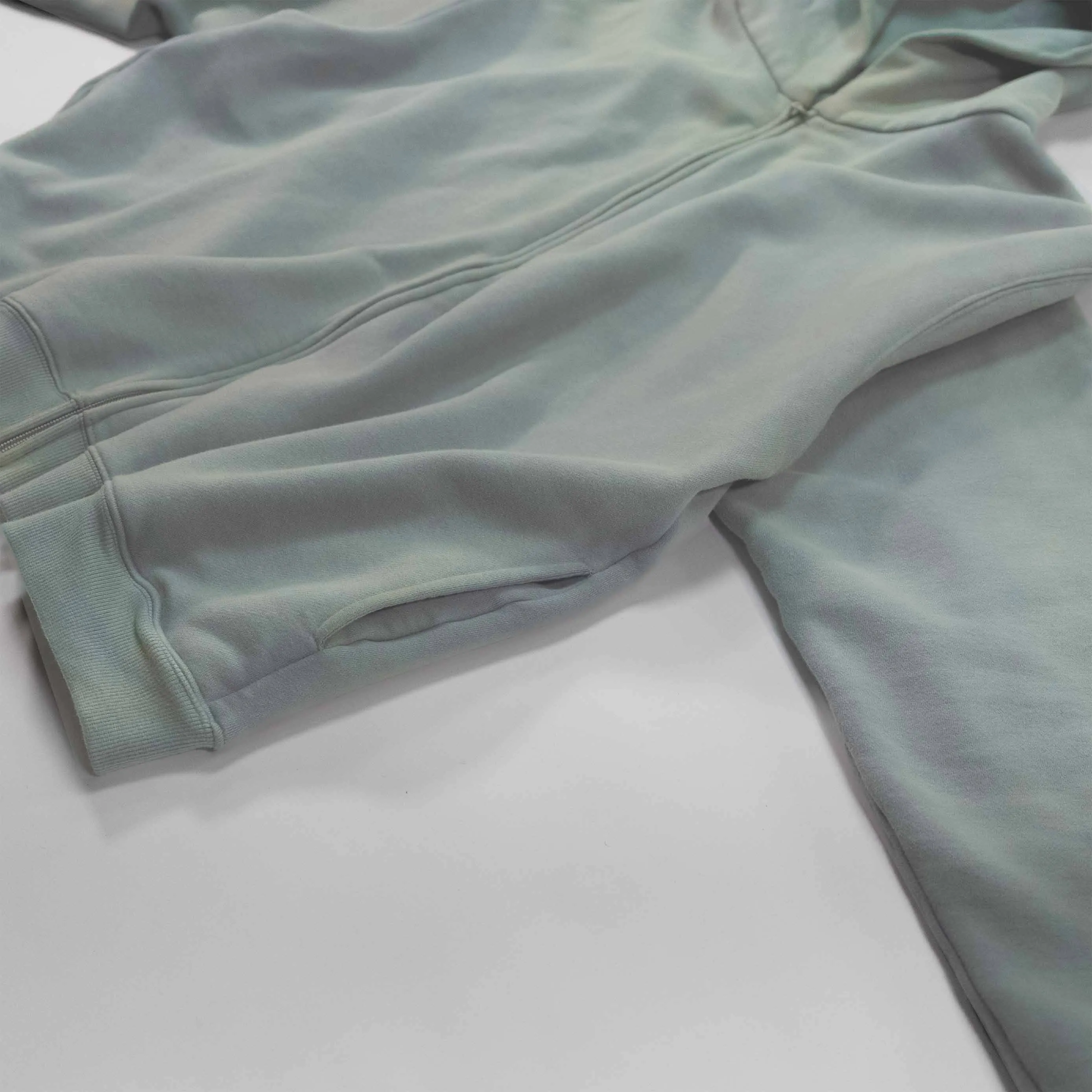 Aqua Zip-up Hoodie