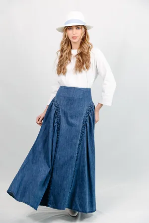 Weekend Vibes Daily Style Ariella Denim Skirt