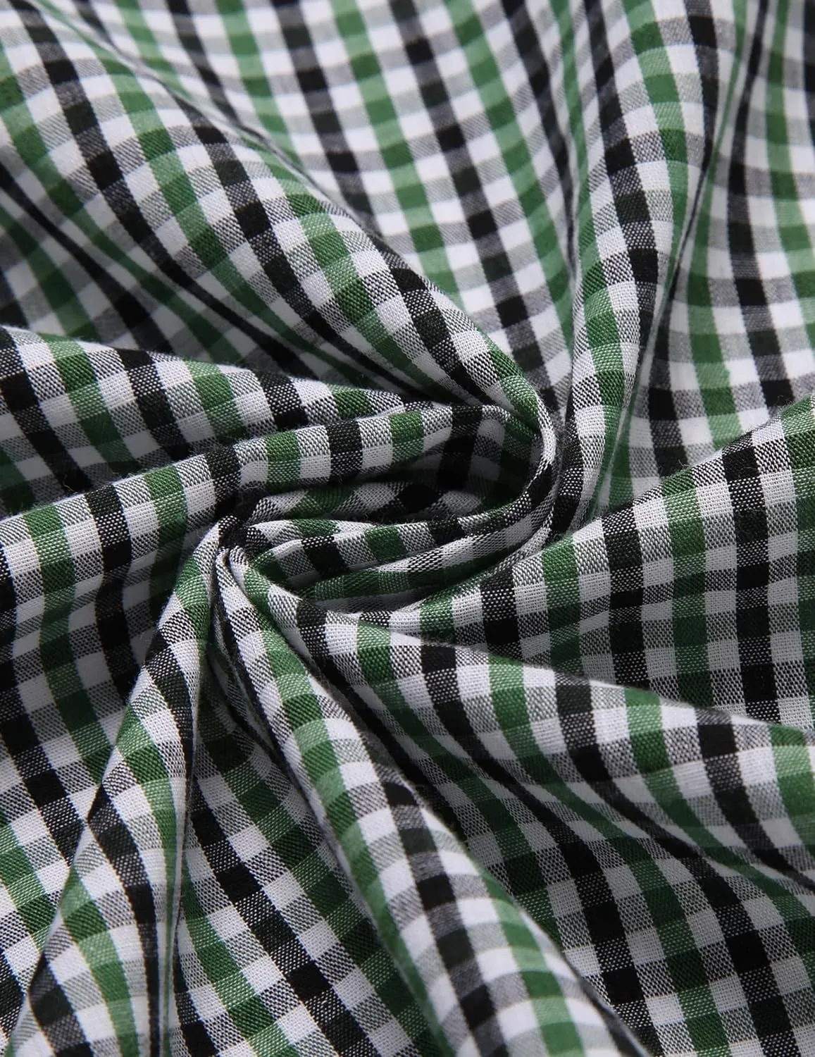 Arshiner Boy's Plaid Button Down Shirt Long Sleeve Roll Up Shirts