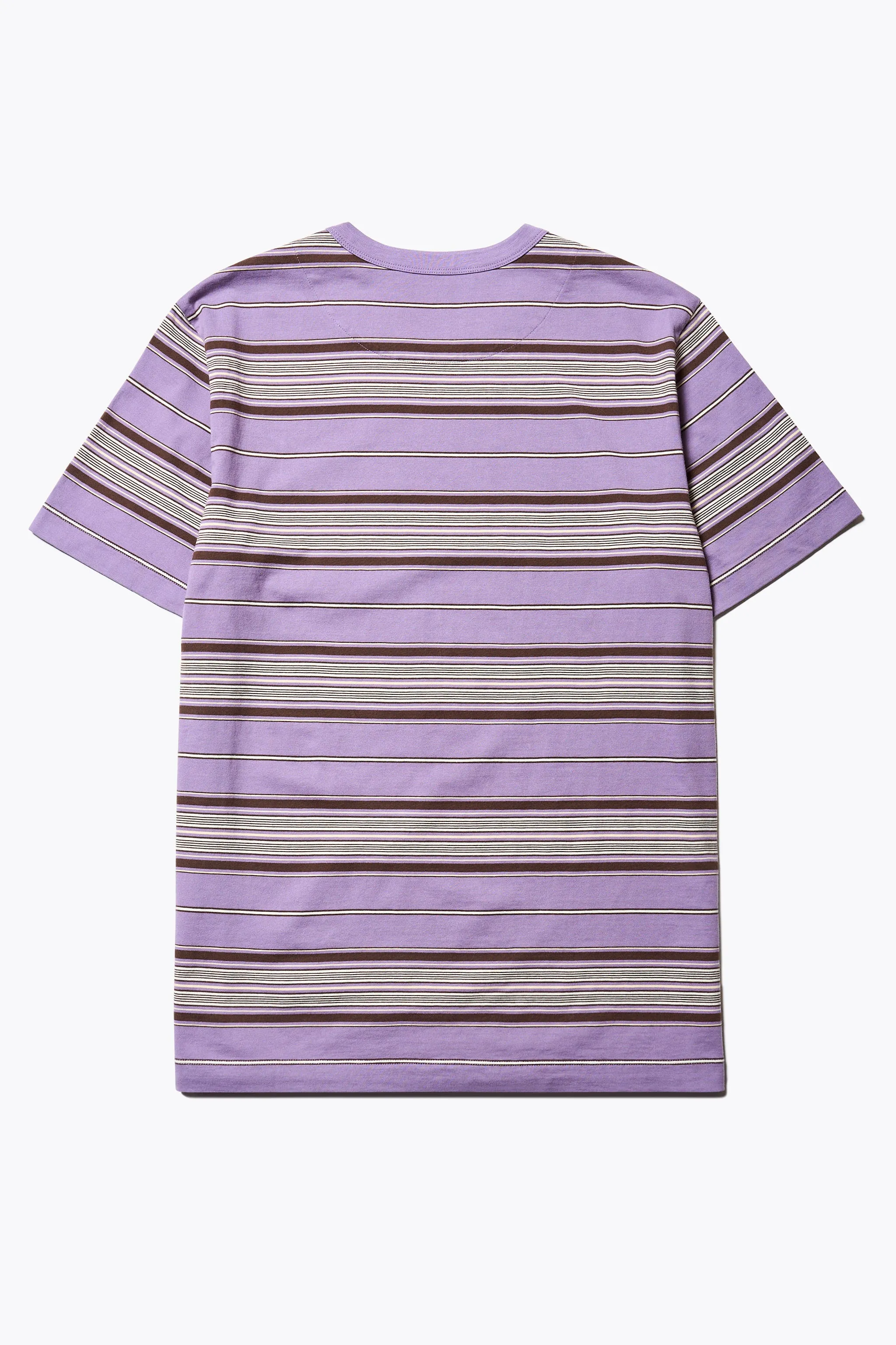 Attain T-Shirt Purple Stripe