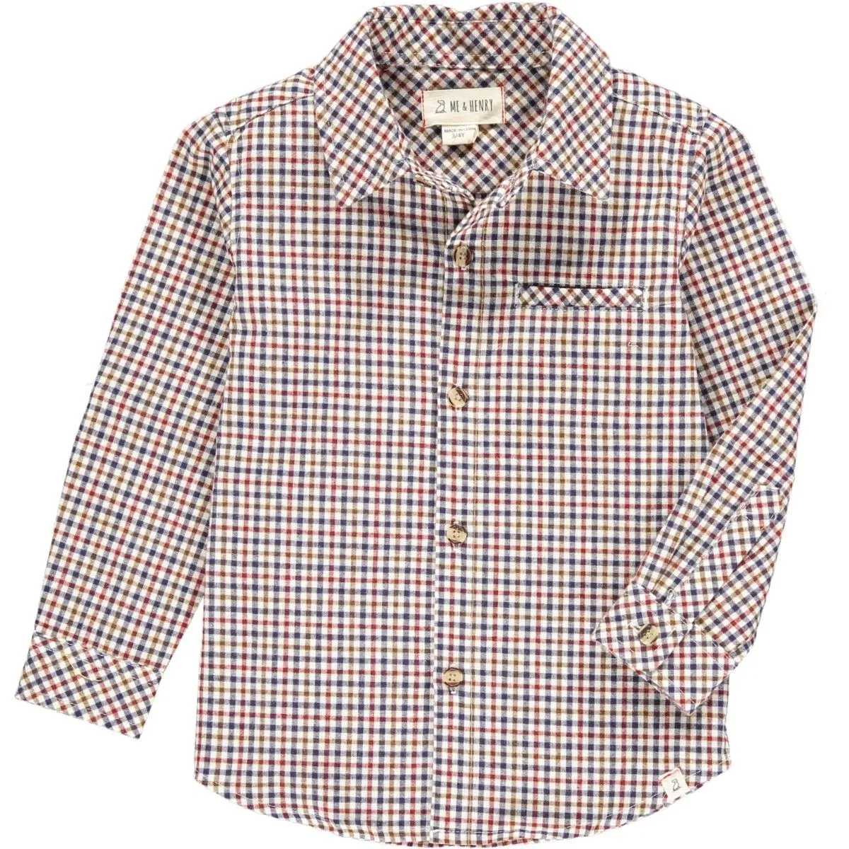 Atwood Woven Shirt | Brown Plaid