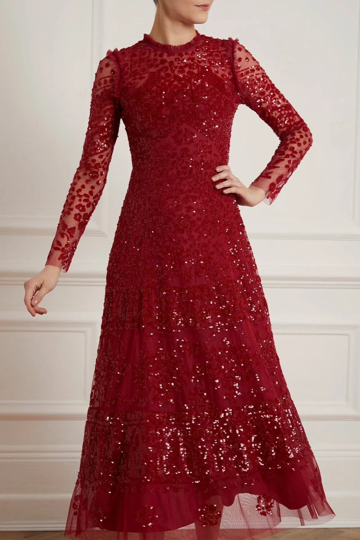 Aurora Ballerina Dress Elegant Fabric Gentle Look