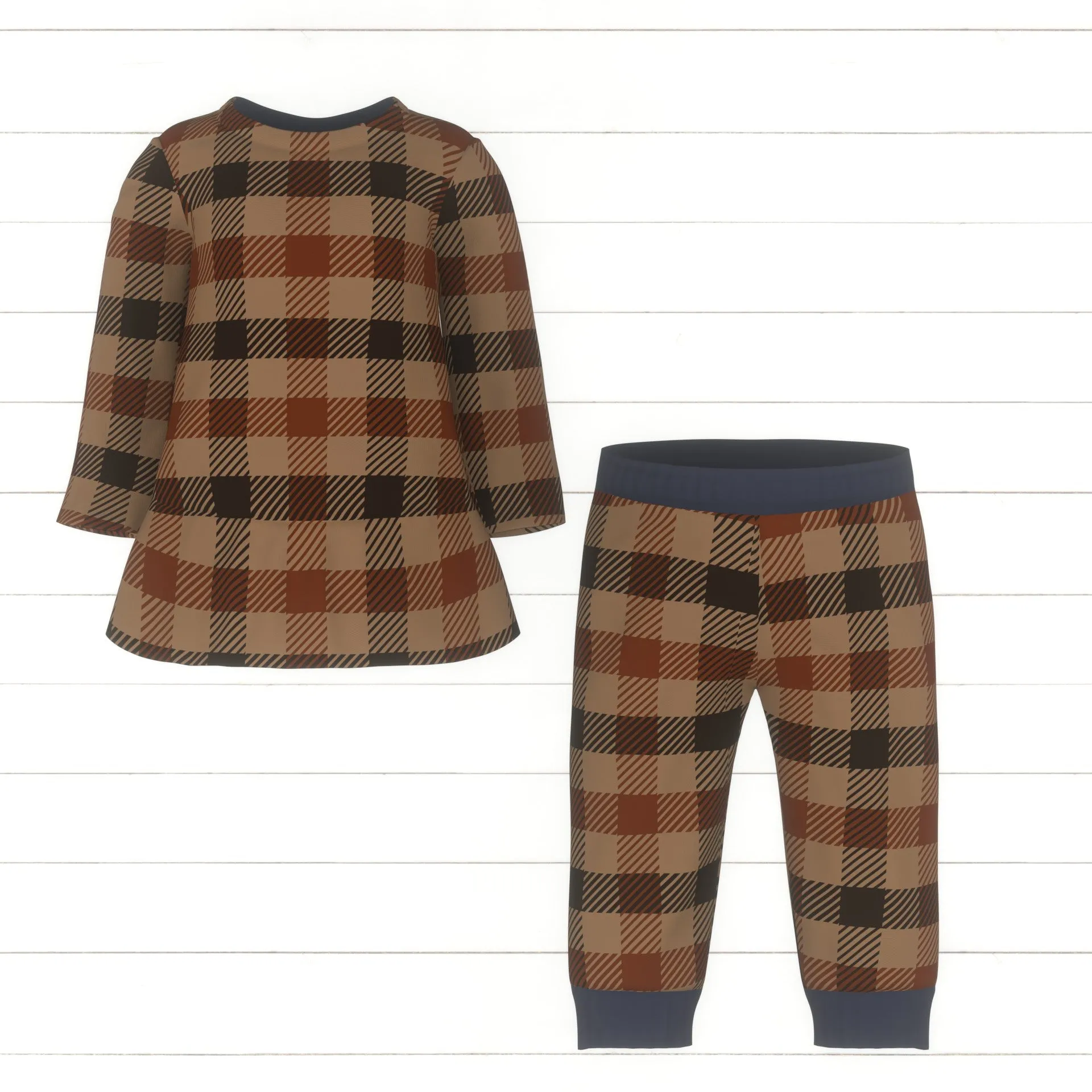 Autumn plaid twill, Brown and Rust color plaid, small plaid, shirt plaid, plaid with diagonal weave, Classsic plaid, Checker Plaid, checks, Camping, Outdoors, hiking