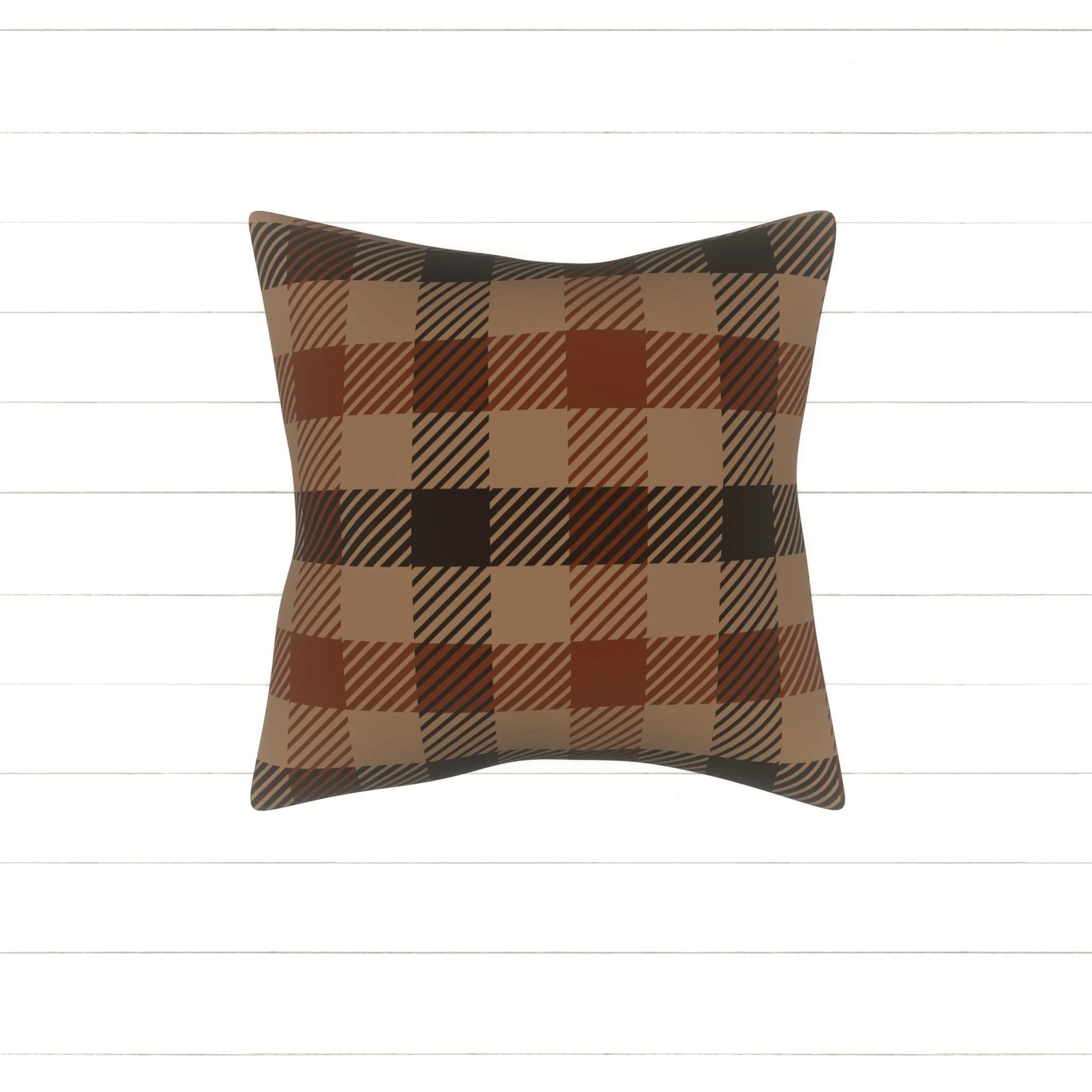 Autumn plaid twill, Brown and Rust color plaid, small plaid, shirt plaid, plaid with diagonal weave, Classsic plaid, Checker Plaid, checks, Camping, Outdoors, hiking
