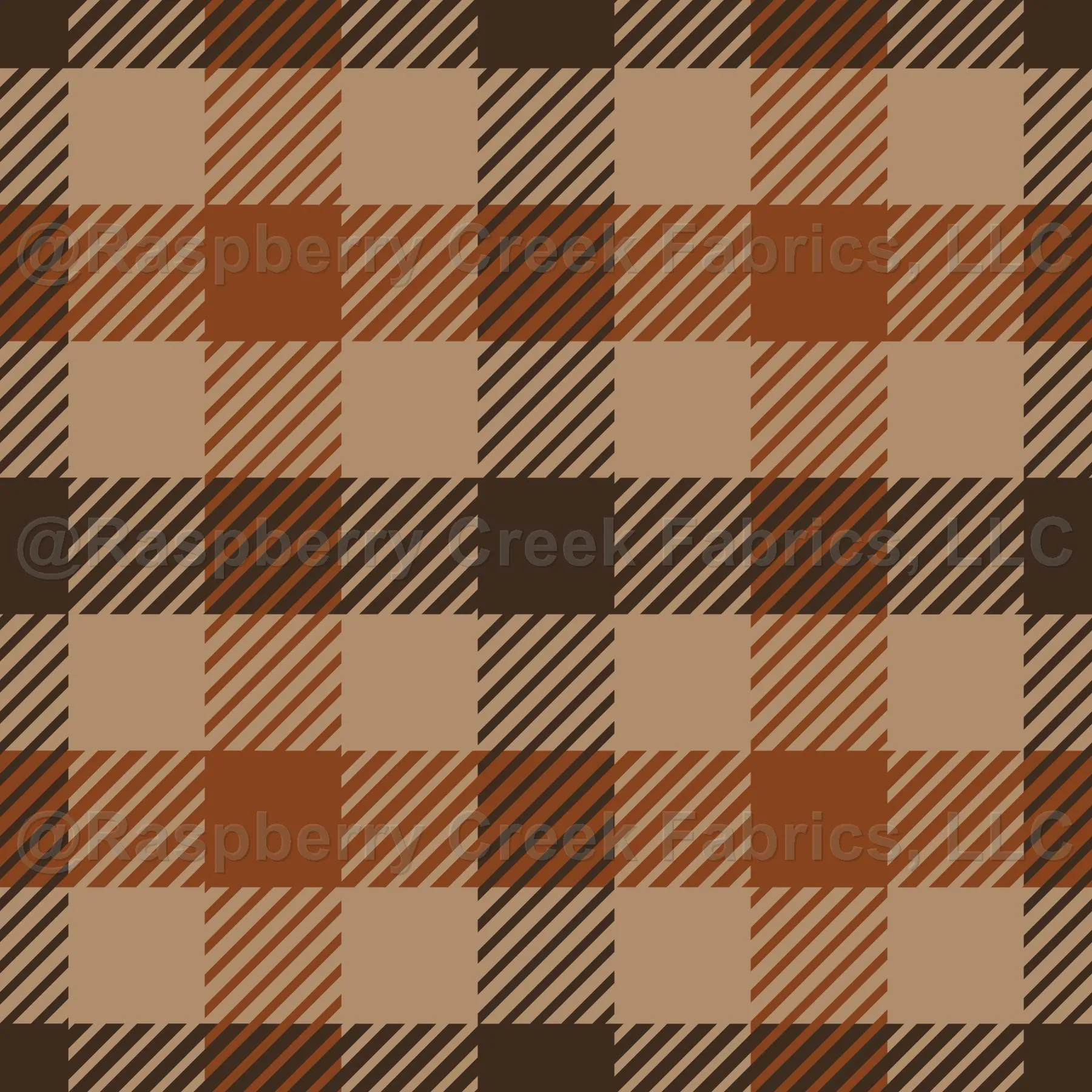 Autumn plaid twill, Brown and Rust color plaid, small plaid, shirt plaid, plaid with diagonal weave, Classsic plaid, Checker Plaid, checks, Camping, Outdoors, hiking
