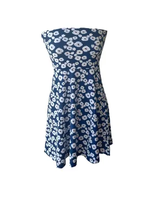 Classic Waistband Avalon Dress Mini Pop Art Navy