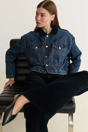 AVL CROPPED JACKET Fresh Look