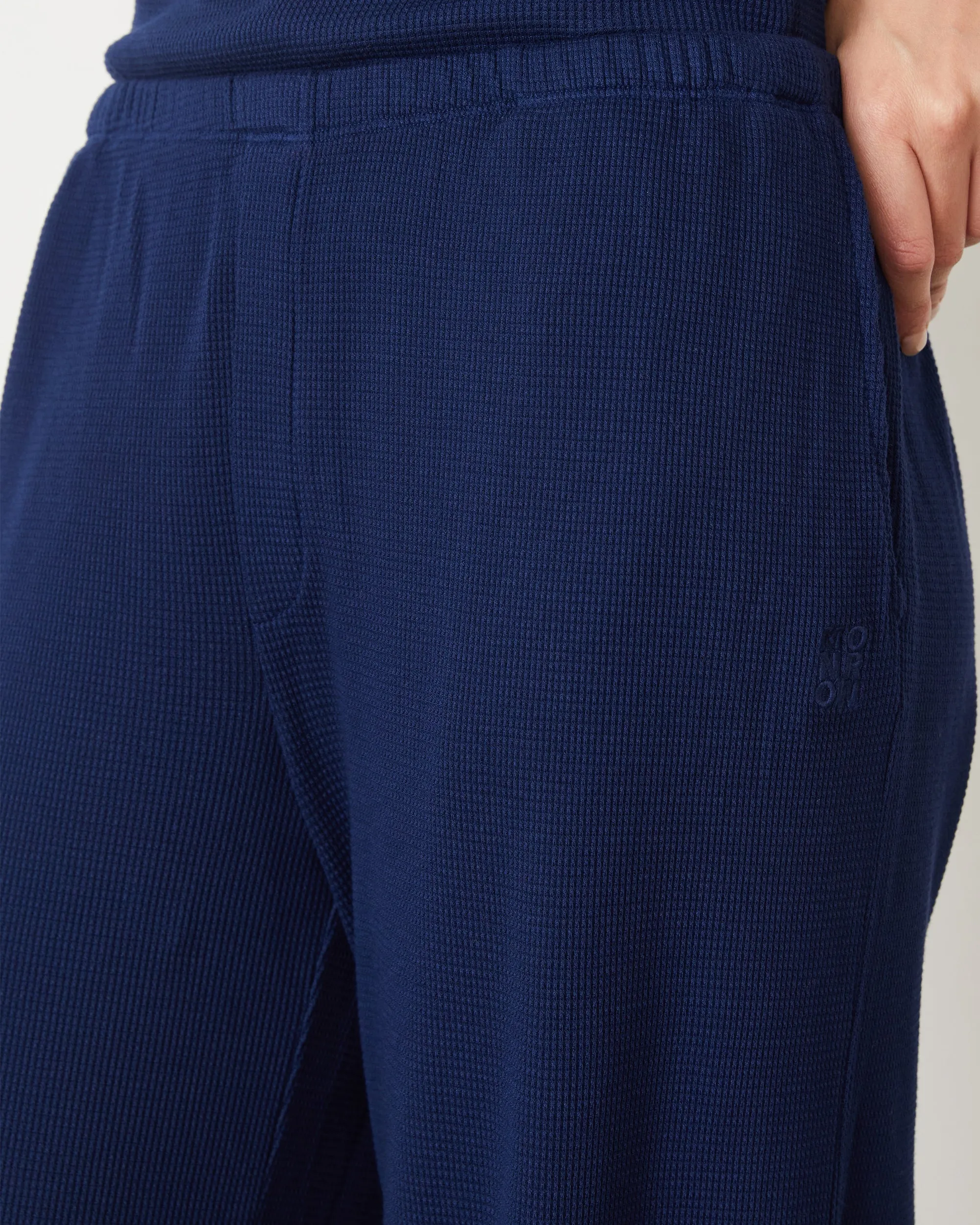 Stretchy Material Movement Fit Baby Thermal Wide Leg Pant