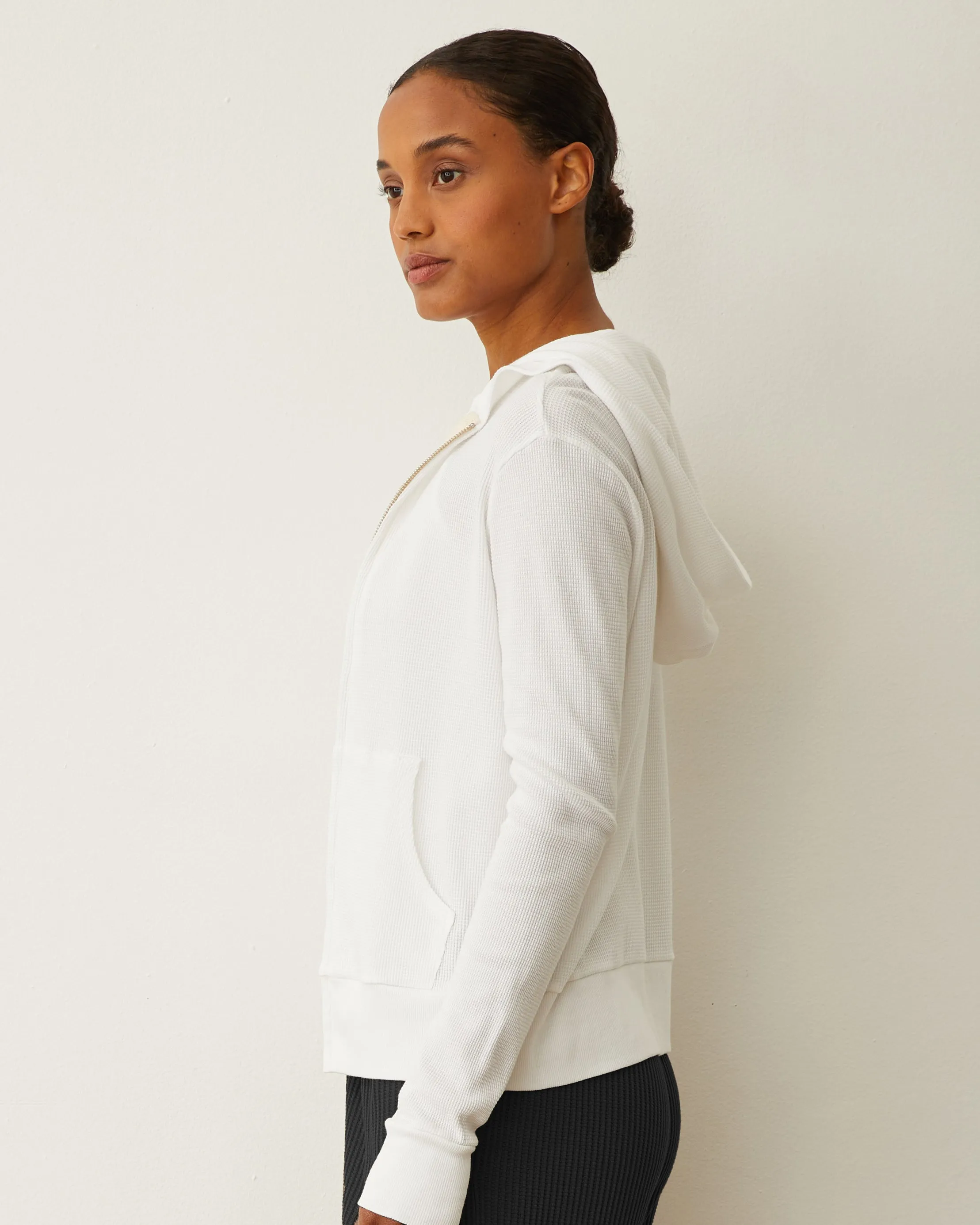 Comfy and Chic Subtle Flex Baby Thermal Zip Up Hoody