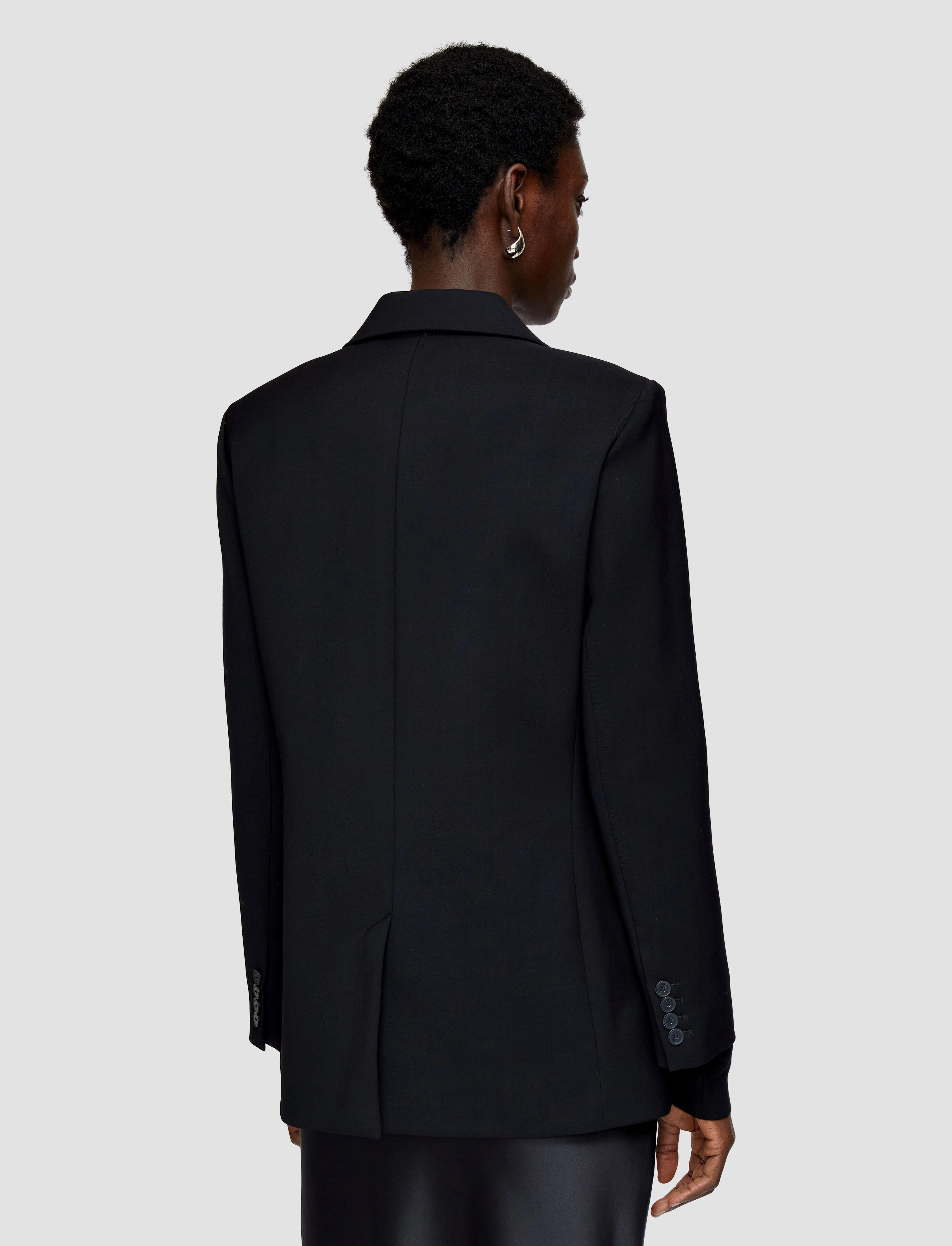 Tailoring Wool Stretch Jackie Jacket Diploma