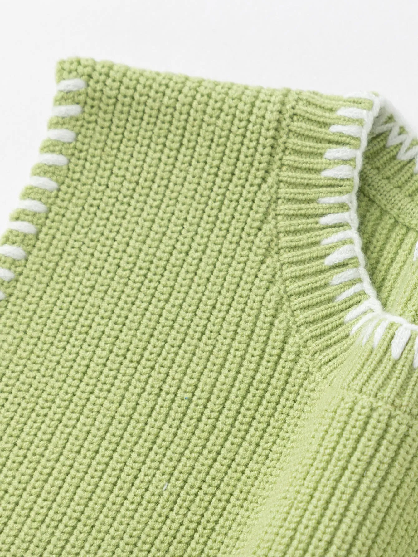 Balabala Children's Vest Embroidered Knit Sweater Girls'2025 Spring New Arrival Knitwear