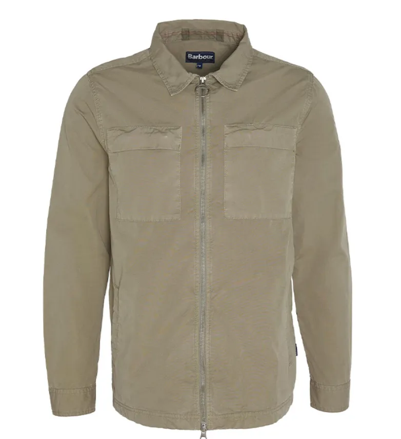 BARBOUR<BR>
Glendale Overshirt<BR>
Brown<BR>