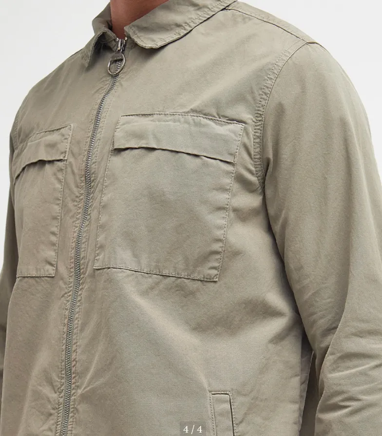 BARBOUR<BR>
Glendale Overshirt<BR>
Brown<BR>