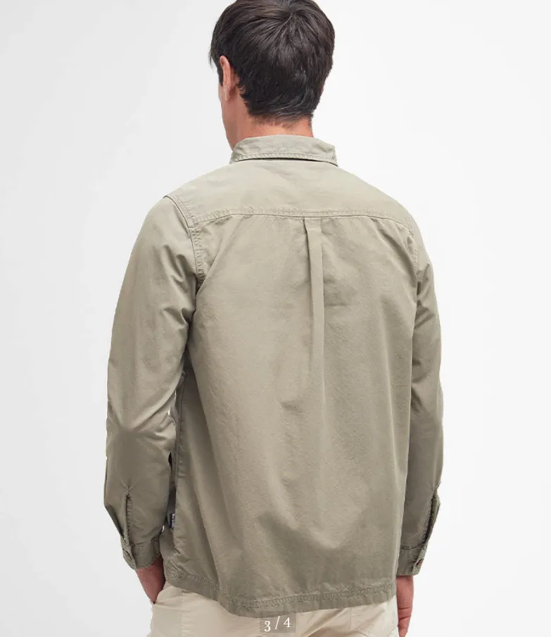 BARBOUR<BR>
Glendale Overshirt<BR>
Brown<BR>
