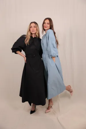 Boat-Neck Allegra Dress