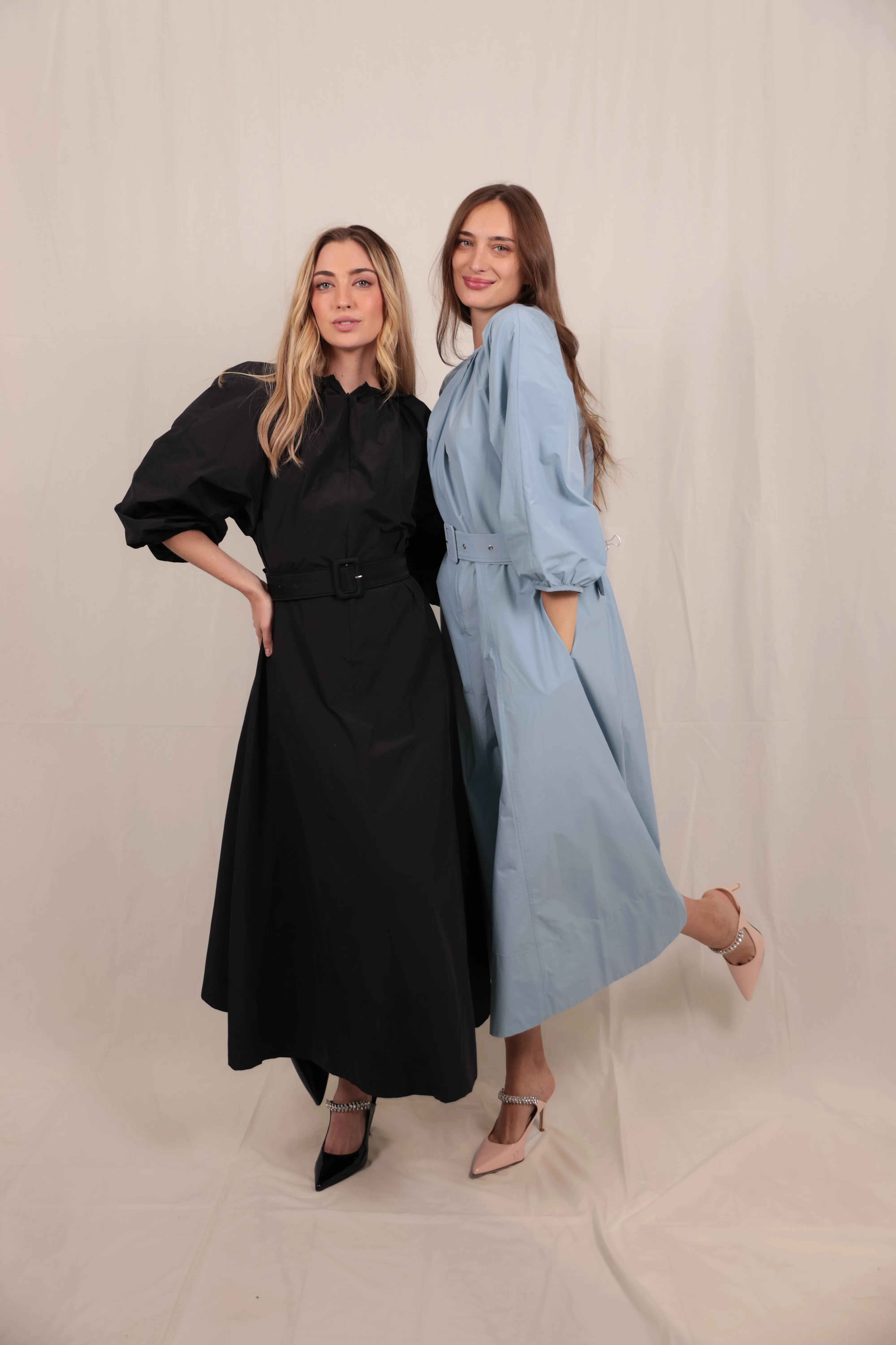 Boat-Neck Allegra Dress