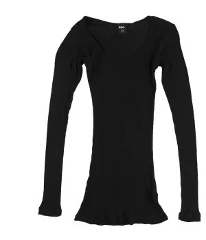 Bdg Girls Solid Ribbed Basic T-Shirt