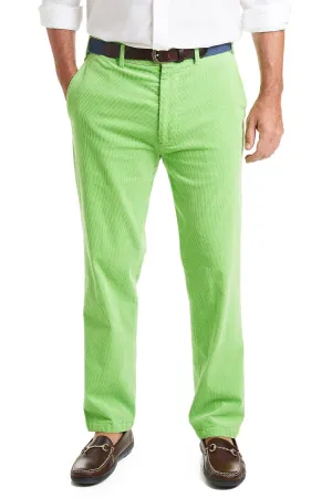 Windproof coating Sustainable Fabric Beachcomber Stretch Corduroy Pant Lime