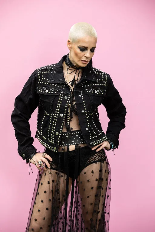 Beau Black denim jacket