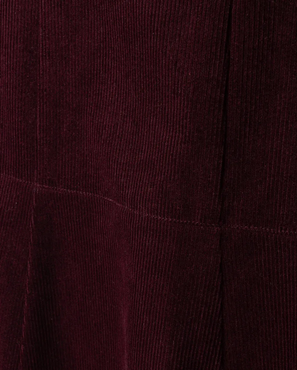 Plus size option Elegant Texture Beige Burgundy Yolk Skirt W-21520