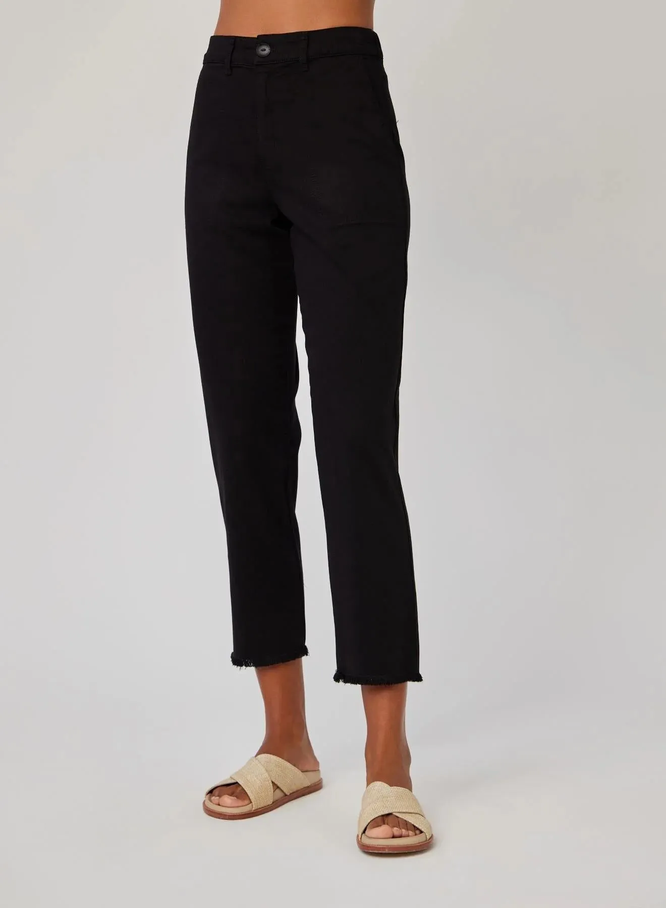 Premium Look EcoFriendlyDye Bella Dahl Frayed Utility Pant