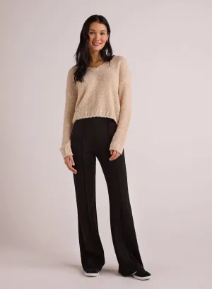 Active Design ExpandableSidePanels Bella Dahl Pintuck Ponte Pant