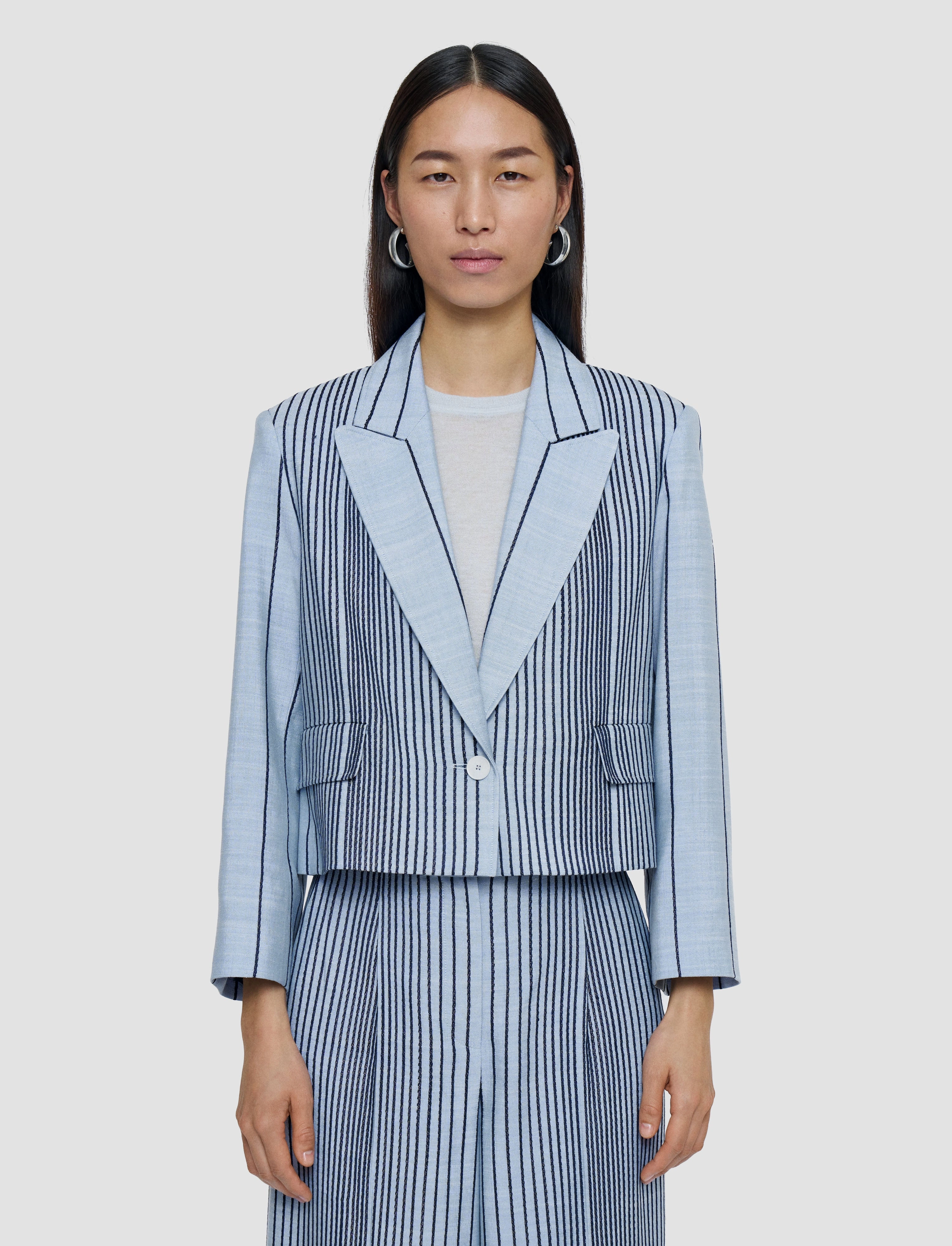 Berlier Embroidered Stripes Jacket Resist