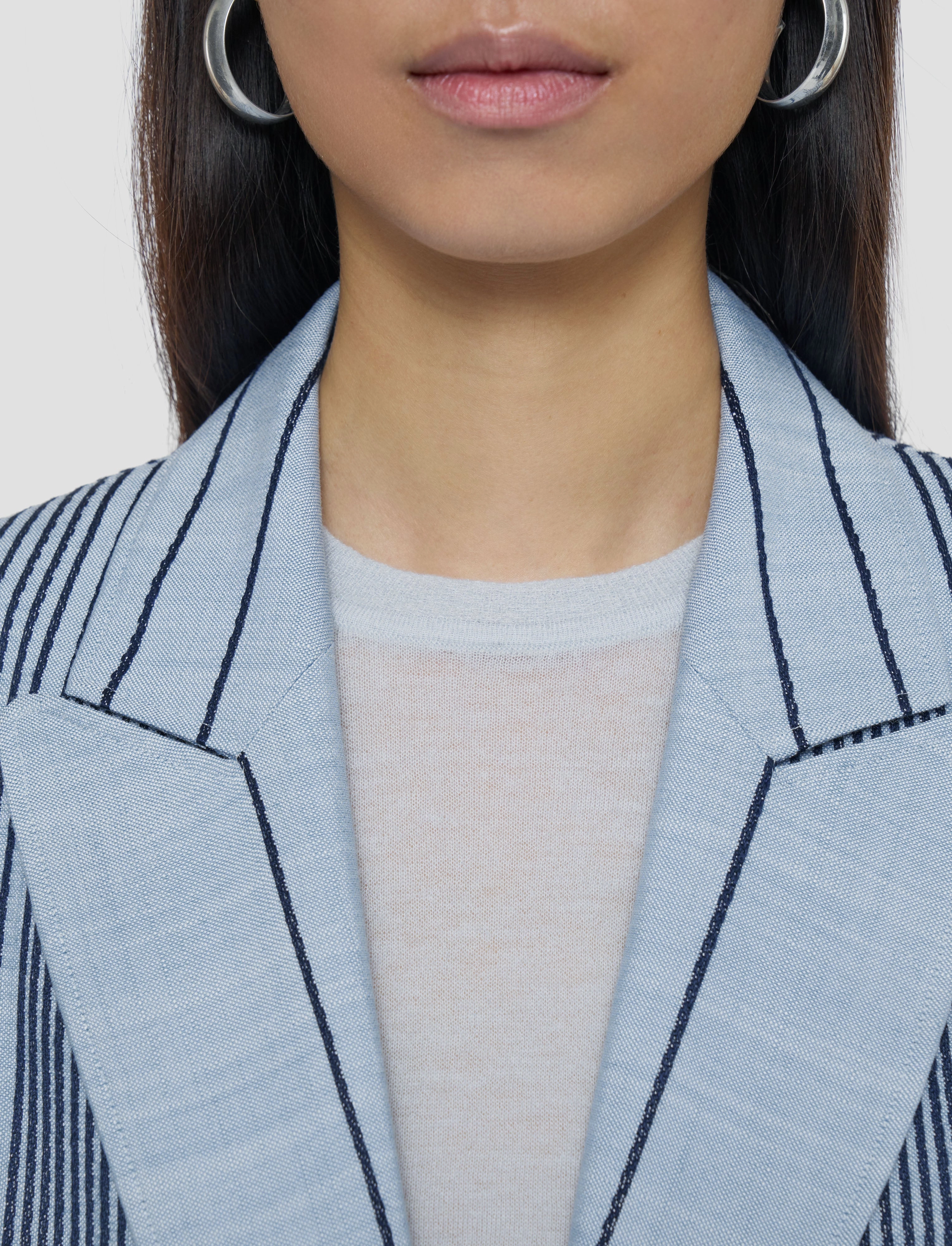 picnic - goers Berlier Embroidered Stripes Jacket