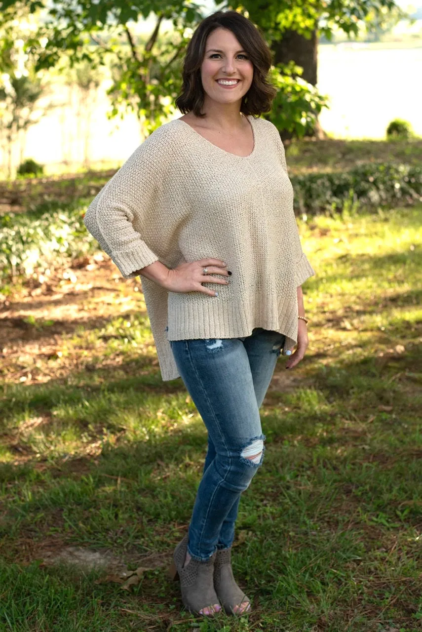 Best All Around Sweater, Cream