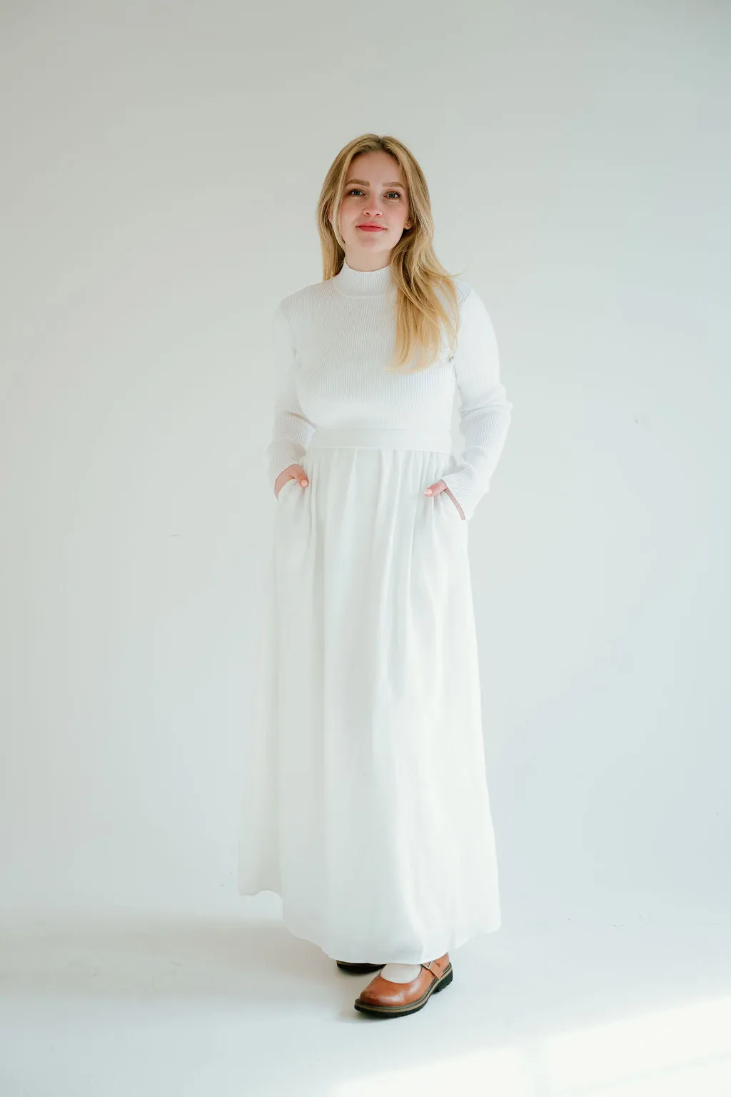 Shade Soft Blush Shade Beth Temple Dress