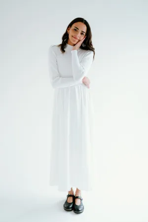 Beth Temple Dress Premium Look Pleated design