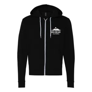 Big Bear Lake Mountain - Zip Up Hoodie