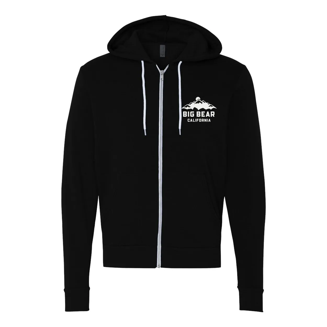 Big Bear Lake Mountain - Zip Up Hoodie