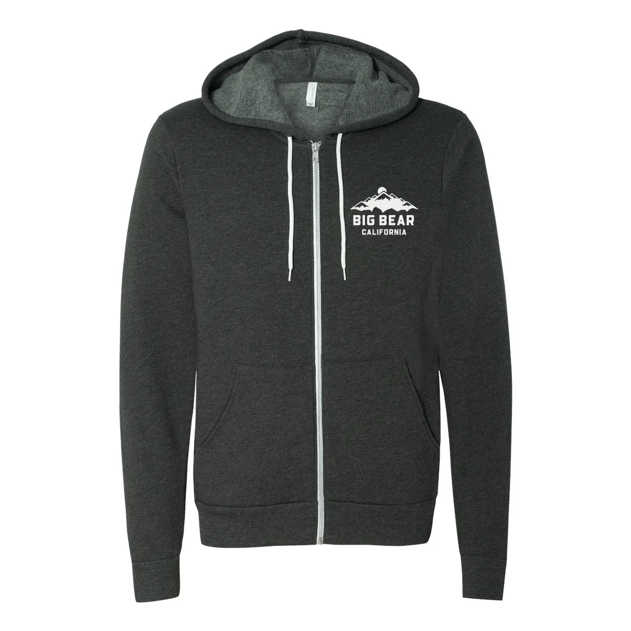 Big Bear Lake Mountain - Zip Up Hoodie