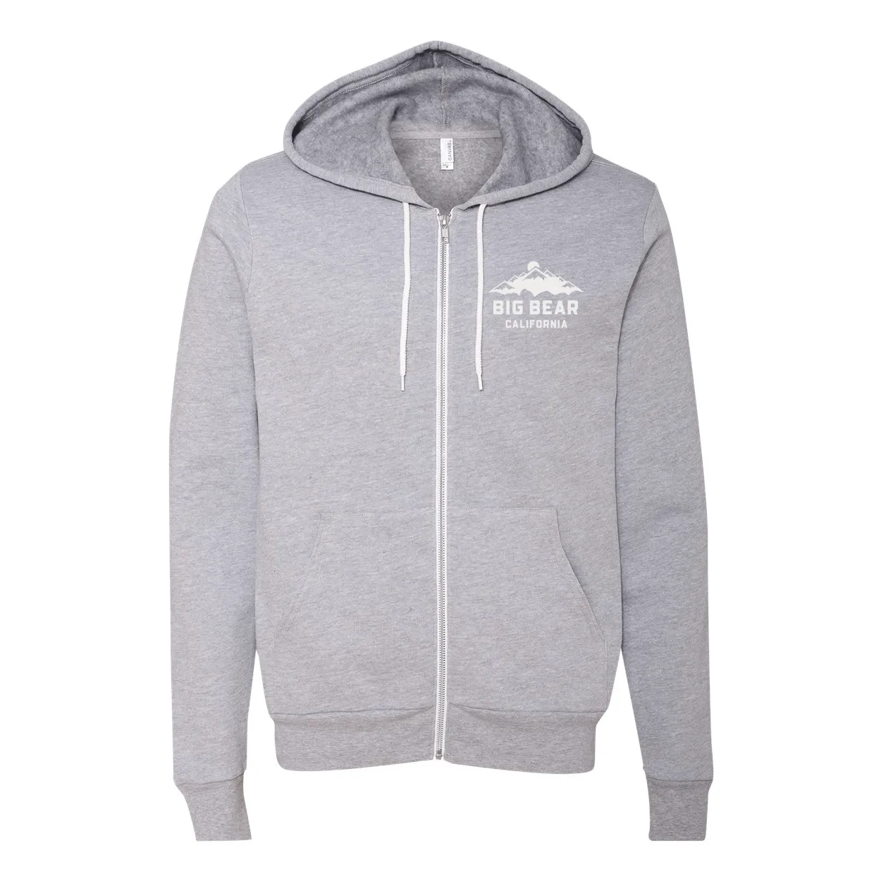 Big Bear Lake Mountain - Zip Up Hoodie