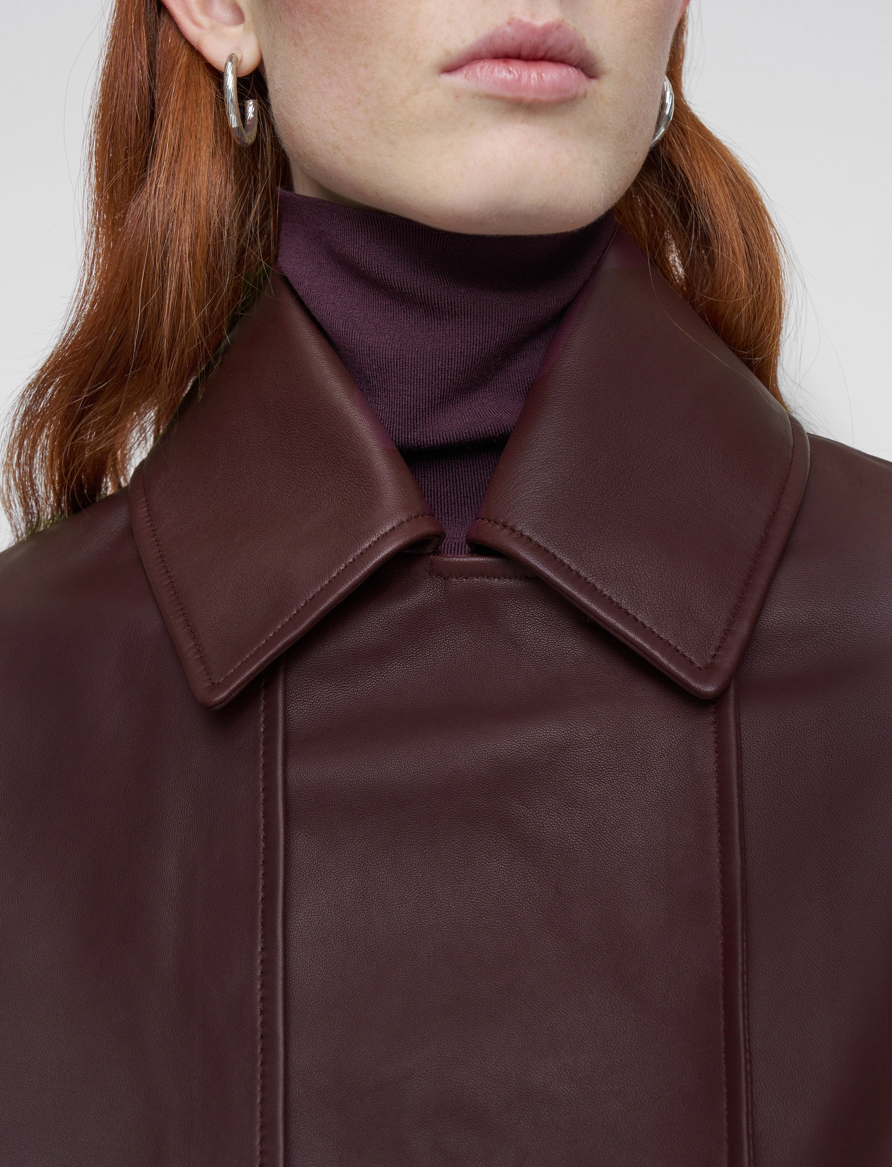 Smart Design Elderly Blaise Nappa Leather Jacket