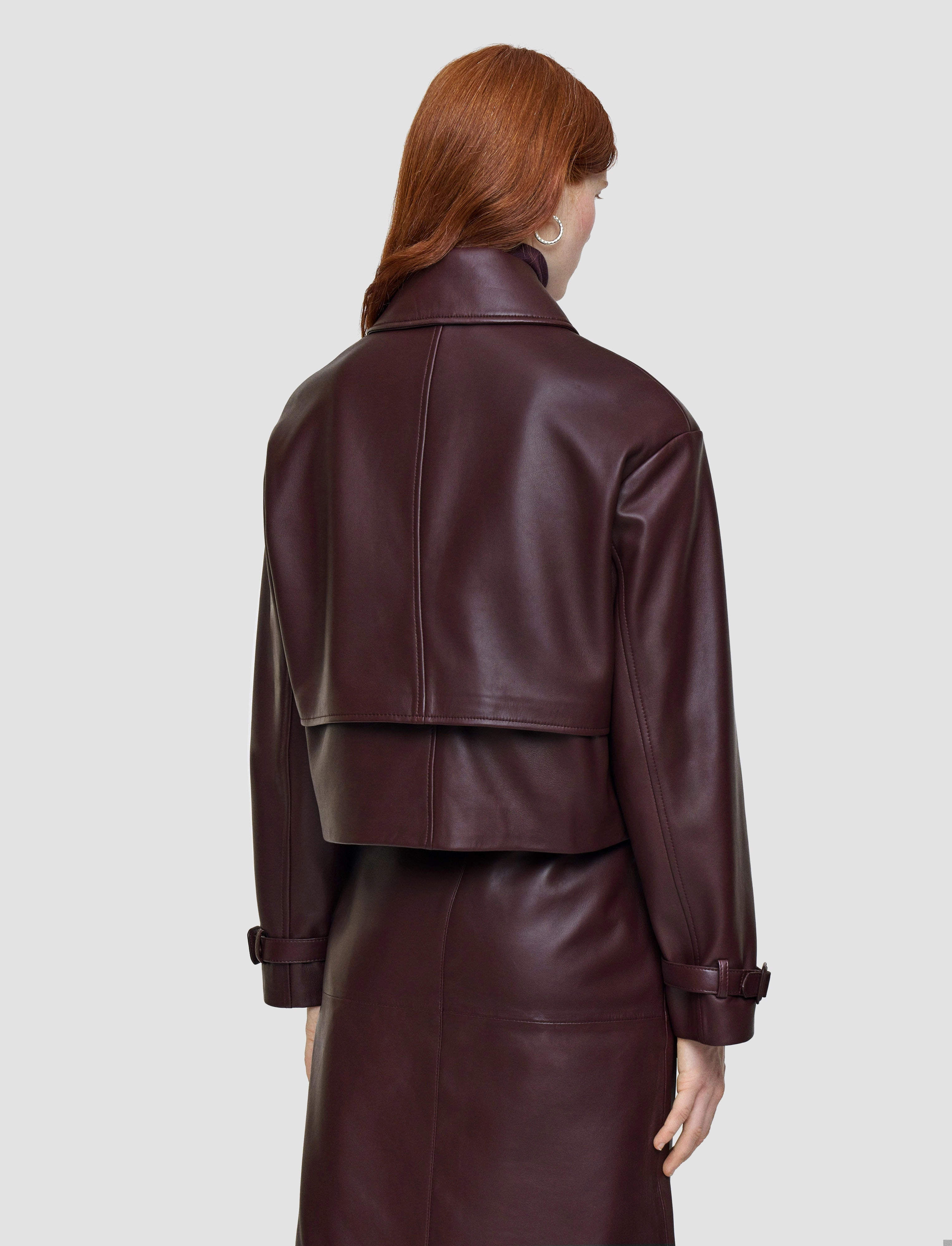 Blaise Nappa Leather Jacket Heritage